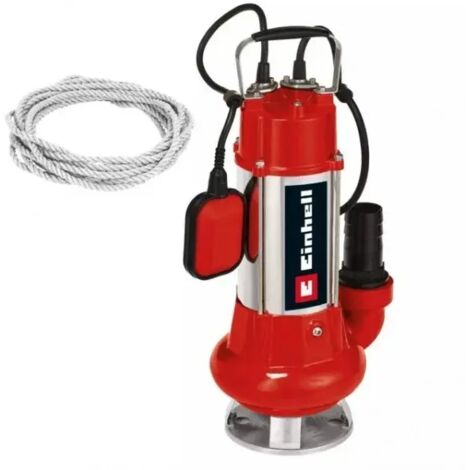 POMPA ELETTROPOMPA SOMMERGIBILE IMMERSIONE ACQUE ACQUA NERA SPORCHE GC-DP 1340 G (1/5)