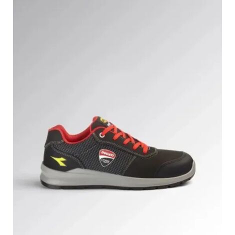 Scarpe di sicurezza basse DUCATI SPEEDY RACE LOW S3S FO SR SC MET FREE - Nero/Rosso 38 (1/5)