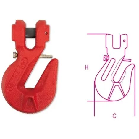 Gancio accorciatore a forcella  robur 8061f - 3150