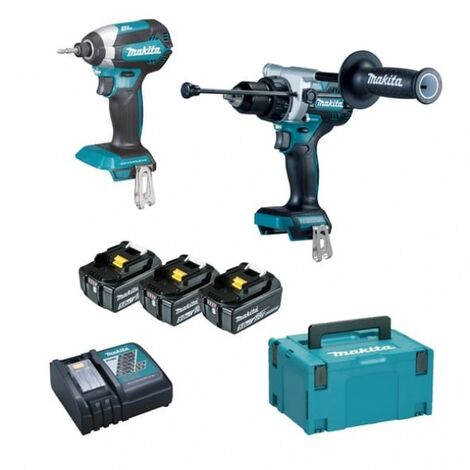 Makita KIT LITIO 10,8V DK1493X1 COPPIA DI AVVITATORI 2 BATTERIE +