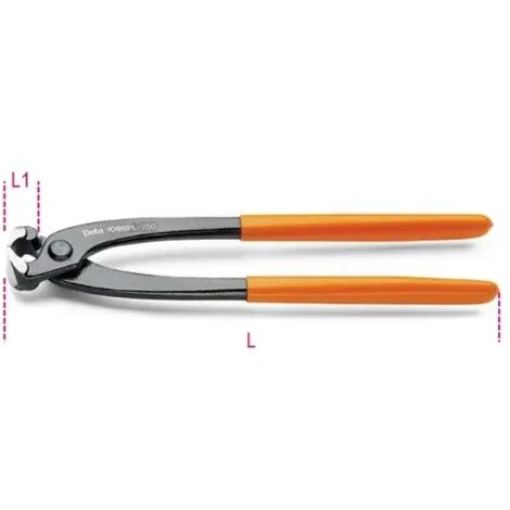 Beta 1098PL 220 - Tenaglie per cementisti manici ricoperti in PVC