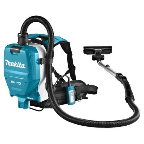 Makita DVC665ZU Aspirapolvere a zaino a batteria 18V senza batteria senza  caricabatterie