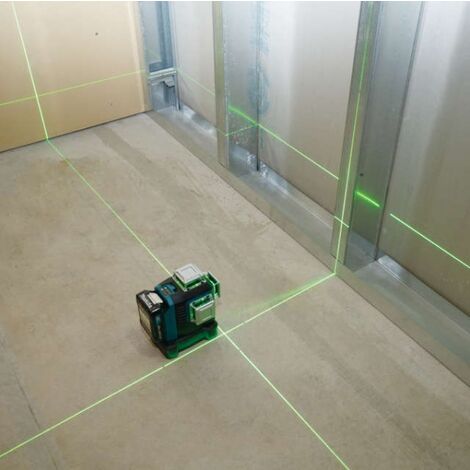 Makita SK700GD Livella Laser verde Multilinea a batteria