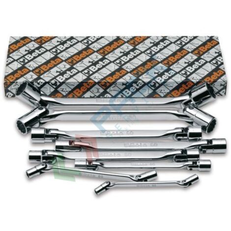 Serie chiavi a bussola snodate  beta 80/s8 (1/2)