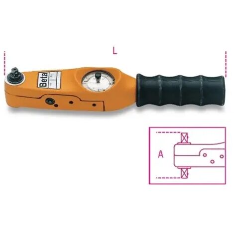 Chiave dinamometrica lettura diretta 1/4" beta 590/1 - 0,5-13,5 Nm