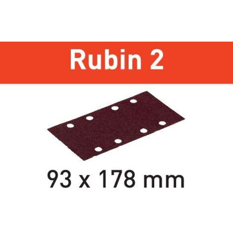 Festool STF 93X178/8 RU2/50 Fogli abrasivi Rubin 2 pz 50 - 150 (1/3)