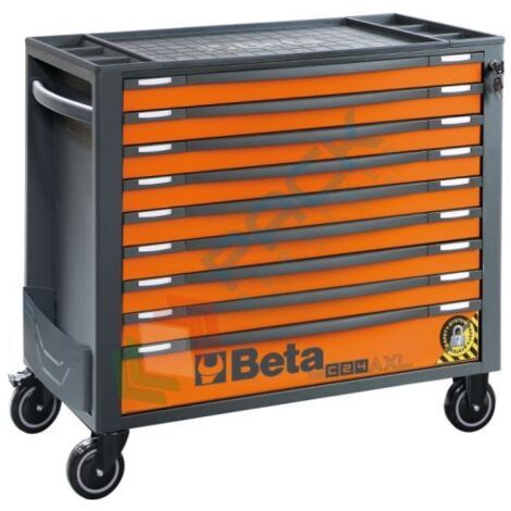Beta RSC24AXL/9 Cassettiera lunga antiribaltamento 9 cassetti - Arancione