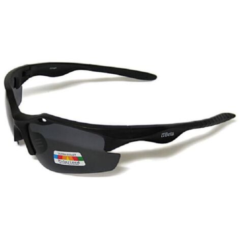 OCCHIALI DI PROTEZIONE BETA WORK SPORT BLACK LENTI DARK 7076 BP softair