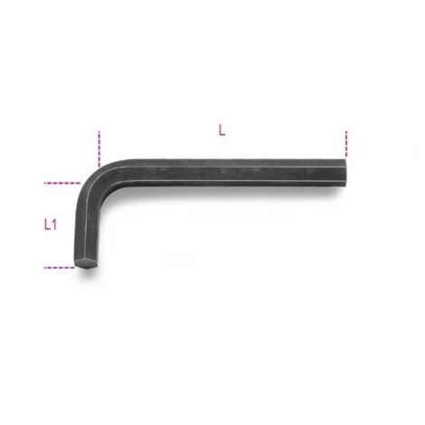 Chiave maschio esagonale piegata  beta 96n - 24
