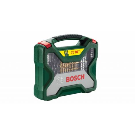 Bosch Hobby X-Line 70 Pz. Set di punte e bit con rivestimento TiN