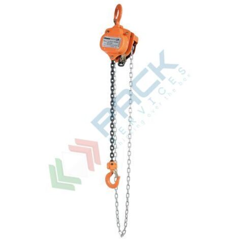 Robur 8143 Paranco manuale a catena - 3,00 Ton x 3,0 m
