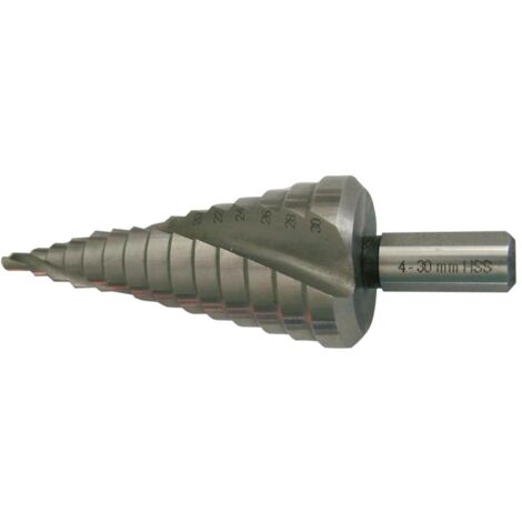 Makita Utensile conico a gradino con taglienti elicoidali per metallo - 4-12 x 9