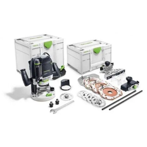 Fresatrice OF 2200 EB-Set - FESTOOL - con accessori e Systainer - 576220