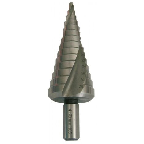 Makita Utensile conico a gradino con taglienti elicoidali per metallo - 6-38 x 12
