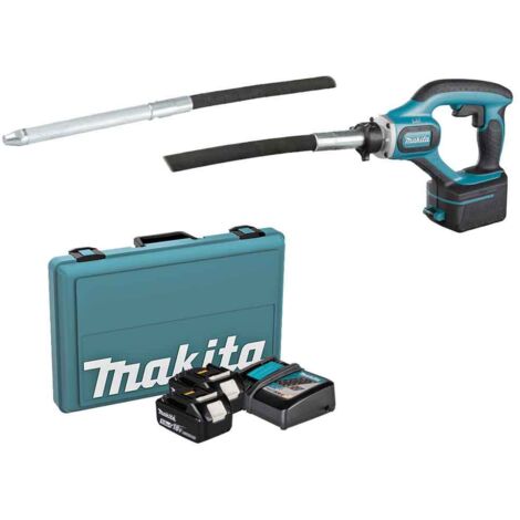 Vibratore per calcestruzzo 18v makita dvr350rte