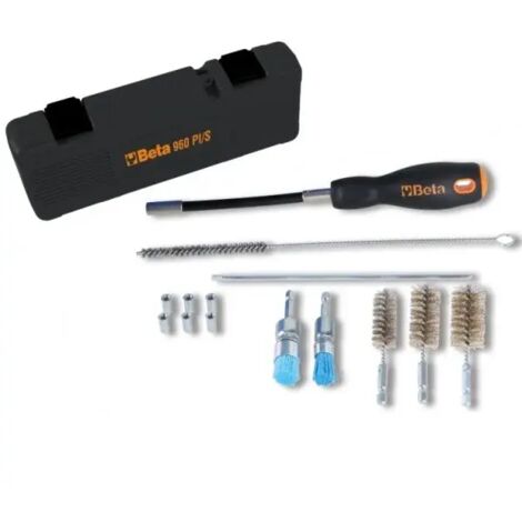 KIT SPAZZOLE PER PULIZIA SEDI INIETTORI BETA 960PI/S (1/2)