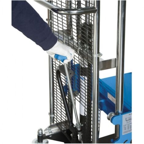 Fervi 0782 Sollevatore a forche con piattaforma 400 kg