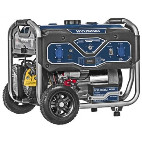 Hyundai LS4050EB 3,5 KW 196 CC Generatore di corrente monofase a benzina