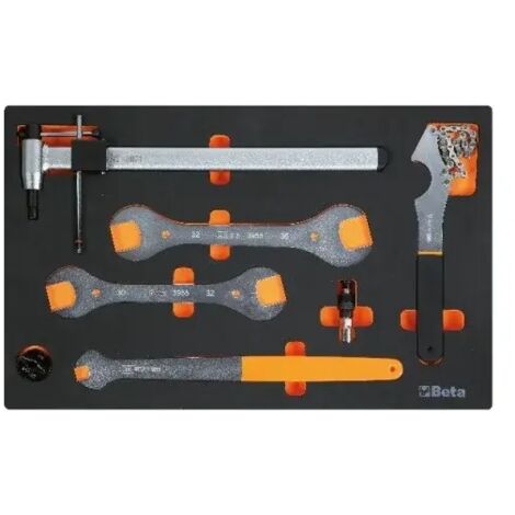 Termoformato rigido in ABS con lime e utensili da taglio T284 - Beta