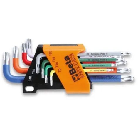 Beta Serie 8 Chiavini Maschio Torx Con EstermitÀ Sferica