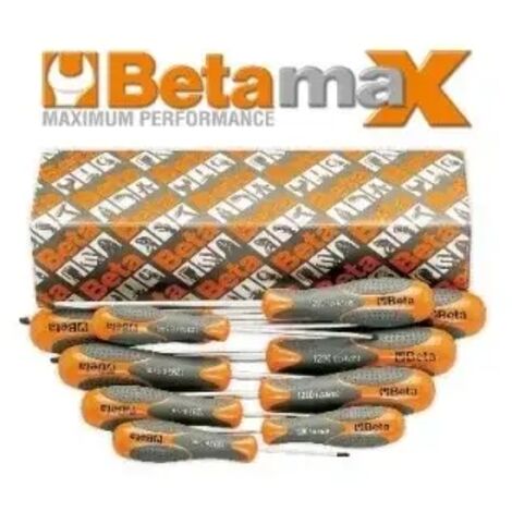 Beta 1293/S8 Serie cacciavite BetaMax intaglio e croce PH 8 Pz.
