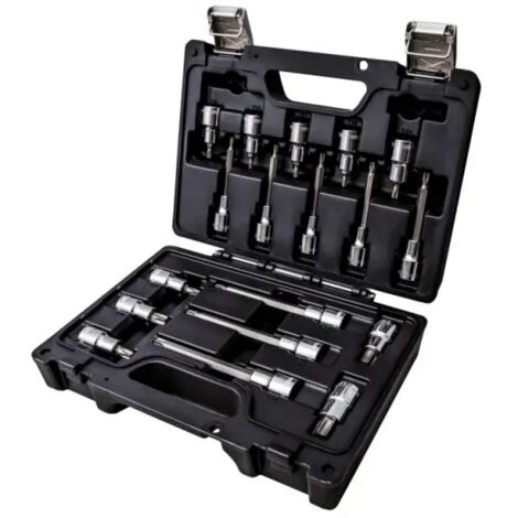Beta BW 923E-TX/C18 Cassetta con assortimento bussole maschio Torx 18 Pz. (1/2)