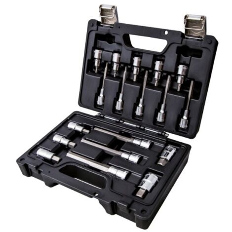 Beta BW 923E-PE/C18 Cassetta con bussole maschio esagonale 18 Pz. (1/3)