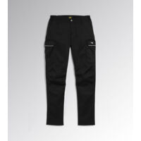Pantalone da Lavoro da Donna Cargo Diadora Athena Nero 48