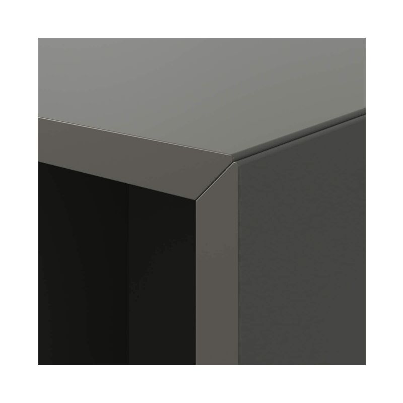 Cubo da parete Grigio scuro con 1 vano serie Lisbona Grigio scuro