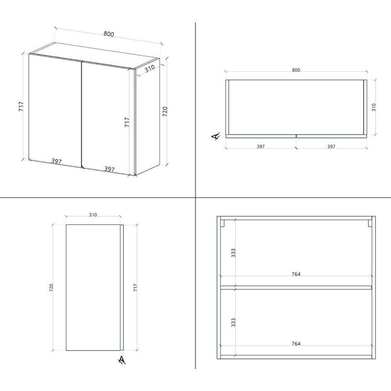 Amuse Set di contenitori per congelatore rettangolari Alaska, plastica  (PP), Bianco/Blu, 6 x 200 ml : : Casa e cucina