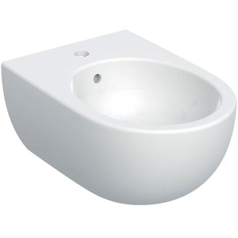Bidet Sospeso Geberit Selnova Premium 501.993.00.1 con Fissaggio Nascosto Bianco