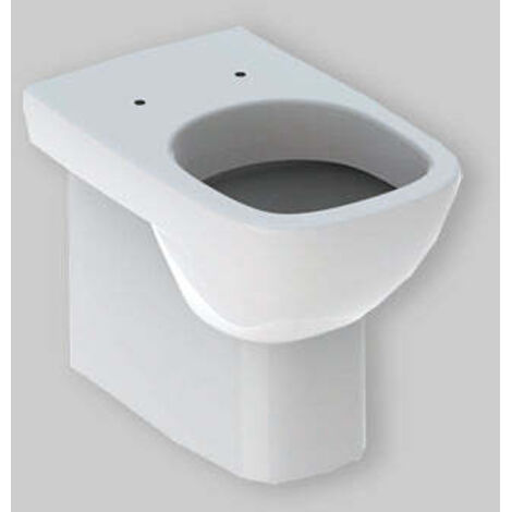 Vaso a pavimento filoparete bianco lucido - Geberit Fantasia - Senza copri wc