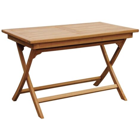 Tavolo 120x70 cm in legno teak - Orta (1/5)