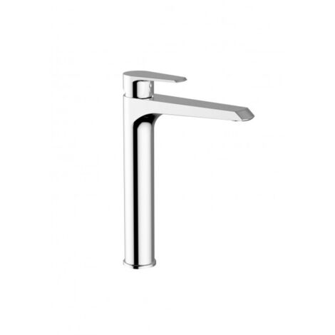 Miscelatore per lavabo alto in ottone cromato - Teorema Velvet