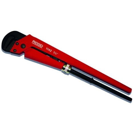Giratubo 1142 a due manici con Grip e ganasce per impiaghi pesanti, capacità tubo 1-1/2" - Ridgid