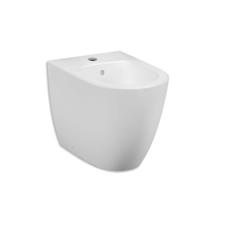 Bidet filomuro a terra in ceramica bianco opaco - Vitra Sento (1/2)