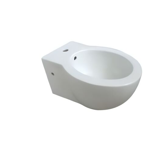 Bidet sospeso 53x38 cm in ceramica bianco lucido - Ceramica Cielo Easy Evo