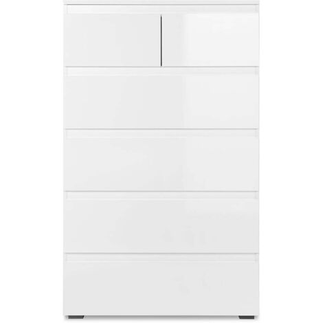 Cassettiera 6 Cassetti L80 x H131cm - PRETORIA