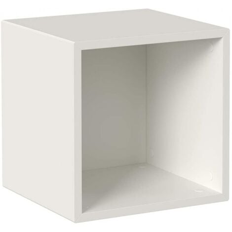 Cubo da parete Bianco opaco con 1 vano serie Lisbona Bianco