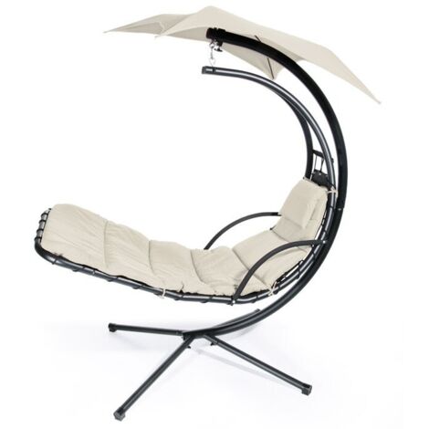 blumfeldt Tahiti Dondolo da Giardino con Struttura in Legno di Larice