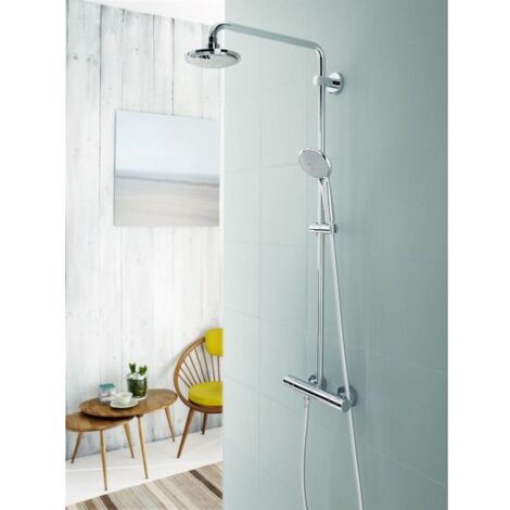 Sistema doccia con miscelatore termostatico Grohe Euphoria System 260  27296003 Cromato