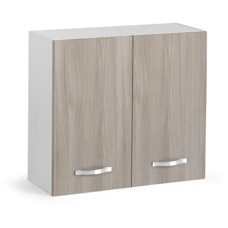 Pensile cucina 80x32xH72 in legno Bianco