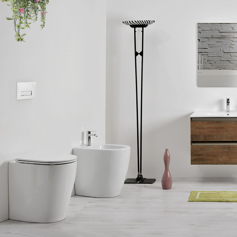 Sanitari Bagno H50 Filomuro Rimless Terza Età Comodi e Funzionali