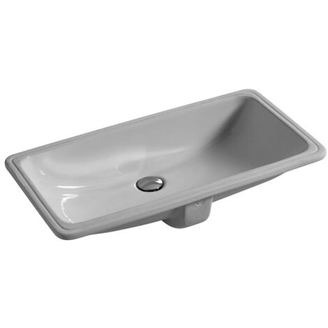 Lavabo sottopiano rettangolare 71x37 incasso ceramica