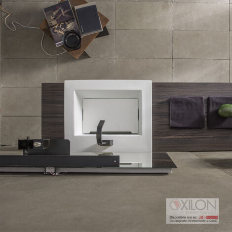 Lavabo Lavatoio in Ceramica Ghost® Doppio Uso XILON 65
