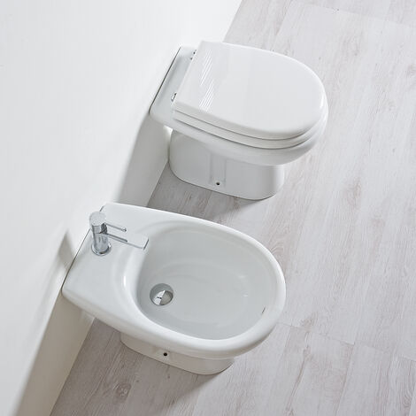 Sanitari bagno a terra 51x37 YOU (WC + BIDET + COPRIWATER)