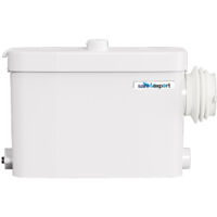 Trituratore Pompa Maceratore SaniExpert 450-1 compatto con 3 ingressi + WC Laterale