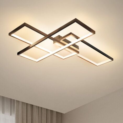 Plafonnier LED pour chambre d'enfant couloir luminaire géométrique simple  moderne à 3 modèles