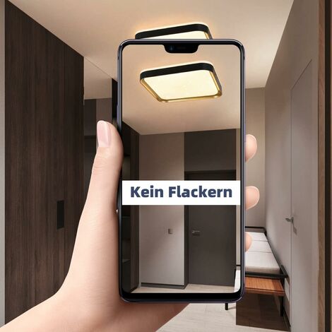 ZMH Plafonnier LED plafonnier dimmable salon - 32W lampe de couloir 30cm lampe de salon ciel étoilé moderne avec télécommande lampe de cuisine en