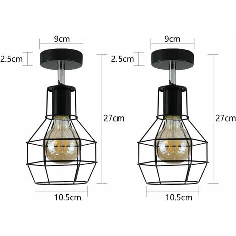 Zmh Plafonnier Personnes Plafonnier Vintage R Tro E Lampe De Couloir R Tro Chambre Coucher